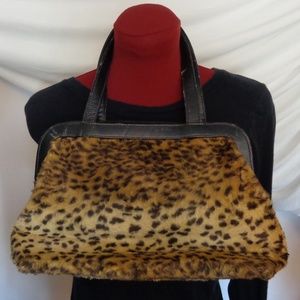 RARE Classic Leopard Print Purse